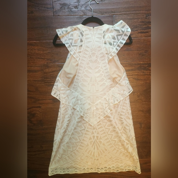 BCBG Jenni Ruffle racer back dress - Picture 2 of 7